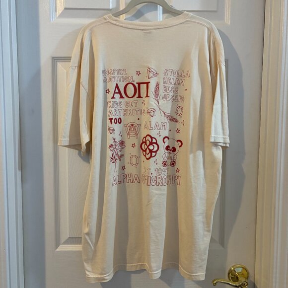 Alpha Omicron Pi Icons Tee - Picture 2 of 4